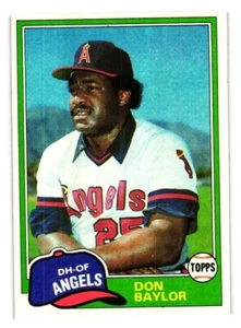 1981 Topps - #580 Don Baylor - Picture 1 of 2