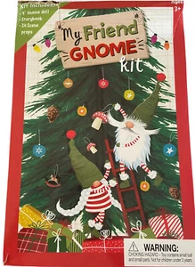 My Friend Gnome Kit Advent Calendar Christmas Set with Accessories Box Damage - Picture 1 of 4