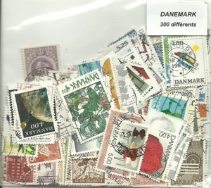Lot 300 Briefmarken Dänemark - Bild 1 von 1