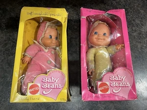 2 Lot Damaged Vintage Mattel Baby Beans Hold Me Tights Booful & Bitty 1972 Toy - Bild 1 von 24