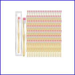 Bulk 1000 Soft Bristle Disposable Toothbrushes - Individually Wrapped for Travel - Picture 1 of 9