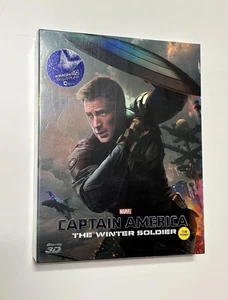 Captain America The Winter Soldier Kimchi DVD Full Slip A2 Blu-ray Steelbook - Bild 1 von 6