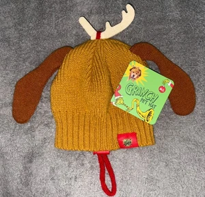 The Grinch Max Horn Hund Katze Haustier Strickmütze Beanie Weihnachten M/L Neu Kostüm warm - Bild 1 von 4