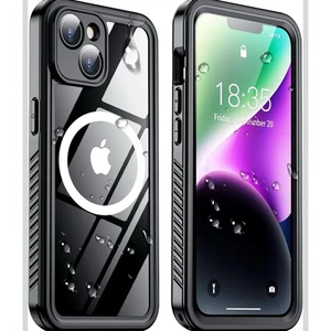 iPhone 14 Hülle - Wasserdicht, integrierter Displayschutz, Militärqualität, MagSafe - Bild 1 von 4