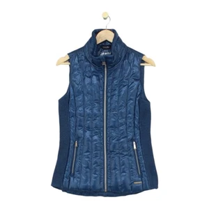 Calvin Klein Golf Gilet Jacket Blue Down Filled Full Zip Womens Size S - Picture 1 of 14