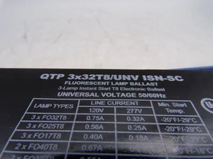 OSRAM QTP-3X32T8/UNV-ISN-SC BALLAST - Picture 1 of 3