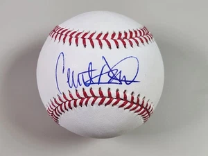 Clint Hurdle Signed Official Baseball COA ROMLB Pirates Rockies Royals Mets - Picture 1 of 6
