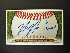Nick Neidert, Marlins (2020 Debut) SIGNIERTE 3x5 Karteikarte (HS) - Bild 1 von 1
