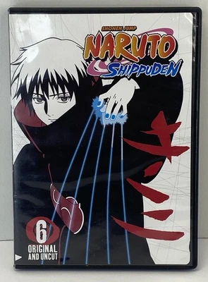 Naruto Shippuden Vol. 6 Shonen Jump (2007 DVD) Original Uncut Episodes 22-26 Foto 1 de 4
