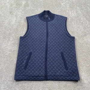 RLX Ralph Lauren Herren Golf Core Steppweste Zip Navy Blau Golf Core Größe L - Bild 1 von 15