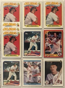 30 Mike Greenwell Baseballkarten - Bild 1 von 6