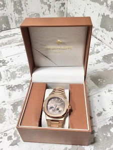 Patek Phillipe Nautilus 5712 Rose Gold Watch - Picture 1 of 6