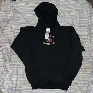 San Francisco 49ers Herren Hoodie Sweatshirt bestickt NFC Champs Gr. S - Bild 1 von 3