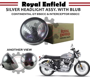 Royal Enfield "Conjunto de faros con Blub" para Continental Gt / Interceptor 650 - Imagen 1 de 13