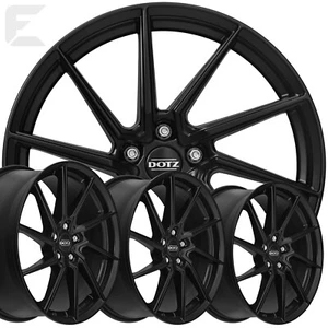 4x 17 Zoll Alufelgen für VW Caddy, Maxi / Dotz Spa black 7,5x17 ET35 (B-DD07905) - Bild 1 von 10