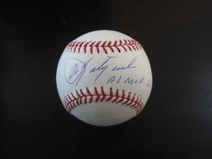 Carl Yastrezmski Autograph Signed Baseball Ball JSA (B27) AL MVP 67 Red Sox - Picture 1 of 4