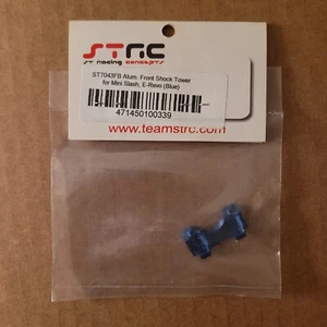 STRC ST7043FB BLUE Machined Aluminum Front Shock Tower for Mini Slash & E-Revo - Picture 1 of 1