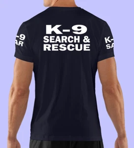 T-Shirt, Business & Professional, Classic Safety, K-9 Search & Rescue 100% Baumwolle - Bild 1 von 4