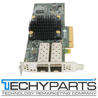 Chelsio 110-1160-50 T520-CR 10GbE 2-Port SFP+ PCIe x8 Unified Wire Adapter SFF - Image 1 of 3