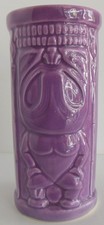  Tiki Mug Tiki Farm Purple Hawaiian Lono Polynesian Island Decor Ku B
