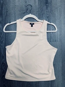 Express Body Contour Sleeveless Top Pink Women's Large - Picture 1 of 3