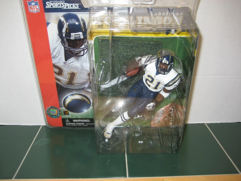 McFarlane Spoerts NFL Series 3 San Diego Charger LaDainian Tomlinson RB Figure