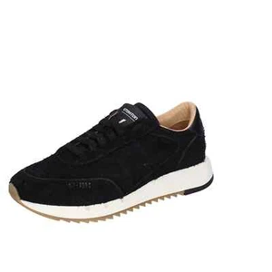 Chaussures Homme STOKTON 9 (EU 42) Baskets daim noir EY208-42 - Photo 1 sur 5