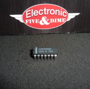 CD4066BE RCA SPST, 4 Func, CMOS, PDIP14 IC - Picture 1 of 1