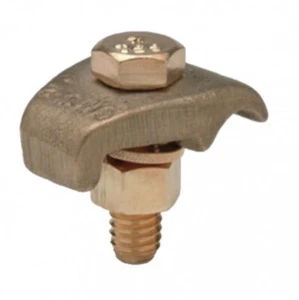 Penn-Union Bronze Ground Clamp Connector - One Cu Conductor 500-750kcmil - GMS-5 - Bild 1 von 8