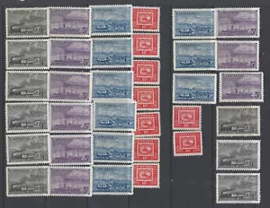 Canada 1951 Stamp Centenary #311-314 MNH 9 Sets - Picture 1 of 1