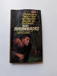 The Throwbacks: Roger Sarac 1965 U.S 1st Belmont Paperback Edition Rare - Picture 1 of 5