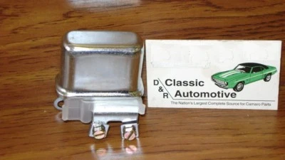 Horn Relay 66-71 Camaro Chevelle  El Camino Malibu Corvette Nova  white base - Image 1 of 4