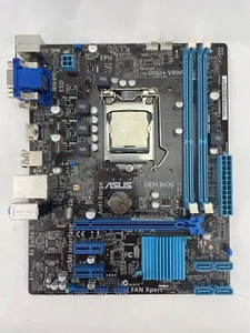 carte mère asus H61M-PLUS n13219 Intel Pentium G2030 SR163 3,00Ghz StockCoolerQ - Photo 1/7