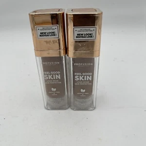 (2) Profusion Cosmetics Feel Good Skin Long Wearing Skin Perfector Deep 500 - Picture 1 of 3