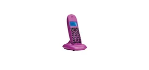 TELEFONO CORDLESS MOTOROLA C1001 VIOLA - Foto 1 di 1