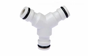 Schnellkupplung Verteiler Y-Stück 1/2" KN Gartenkupplung kompatibel mit GARDENA - Bild 1 von 1