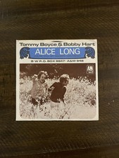 Tommy Boyce & Bobby Hart - Alice Long - 1968 Picture Sleeve & 45