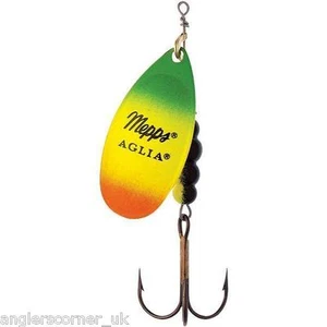 Mepps Aglia Fluo Hot Tiger Treble Spinner / Fishing - Picture 1 of 1
