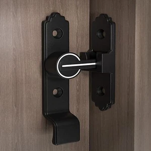 90 Degree Sliding Door Latch Replaceable Patio Door Handle Set Illuminated Do... - Picture 1 of 6