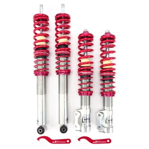 Height Adjsutable Coilovers for VW Jetta Golf MK2 84-92 Suspension Spring Struts - Picture 1 of 12