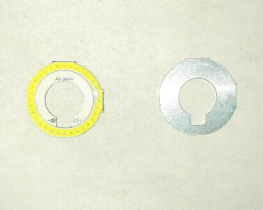 5W Circle 12V LED Aluminum PCB Circuit Board OD38mm 6500K Waterproof 2PCS  - Image 1 of 1