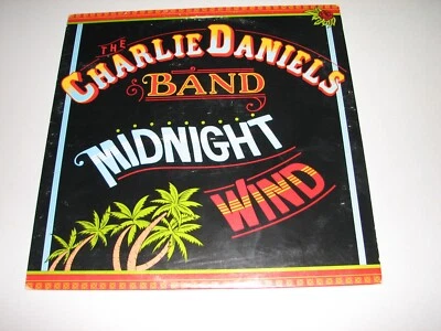 THE CHARLIE DANIELS BAND MIDNIGHT WIND EPIC RECORDS VINYL LP 191-51   1977 Clean - Image 1 of 4