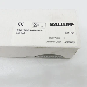 BALLUFF BOS 18M-PA-1HA-S4-C BOS007W Lichttaster -sealed- - Picture 1 of 3