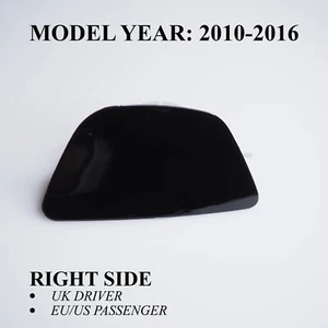 Tapa de cubierta de arandela de faros lado derecho para BMW Serie 5 F07 GT negro azabache 668 - Imagen 1 de 9