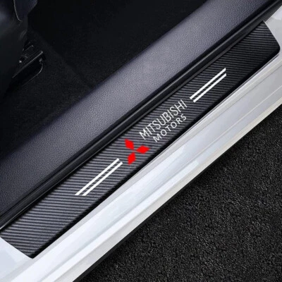 For Mitsubishi Eclipse Lancer Car Door Sill Scuff Anti Scratch Sticker Protector - image 1 of 4