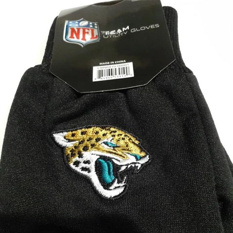 NFL Jacksonville Jaguars Sport Utility Garden Gloves Black Grip Palm L XL NWT Cover