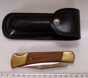 Schönes Taschenmesser mit Tasche - Bild 1 von 2