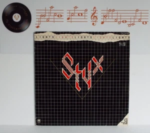 Styx Lights 12” Single - EX - Picture 1 of 4