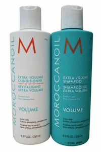 Moroccanoil Extra Volume Shampoo & Conditioner Set Hair 8.5 OZ New Fast Shipping - Picture 1 of 1