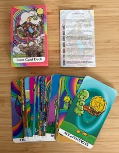 Trippin' Waite Tarot 40 Card Deck 60s Sixties Style Psychedelic Hippy Art  NICE! - Picture 1 of 12
